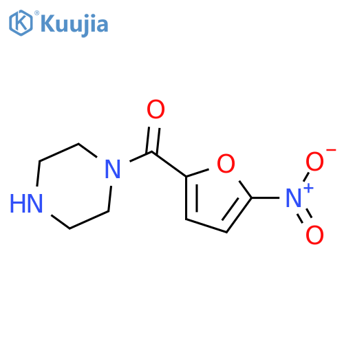 (5-nitro-2-furanyl)-1-piperazinyl-Methanone structure
