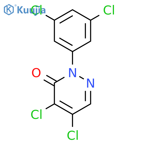4,5-dichloro-2-(3,5-dichlorophenyl)-2,3-dihydropyridazin-3-one structure