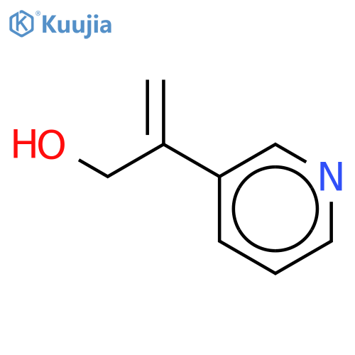 b-methylene-3-Pyridineethanol structure