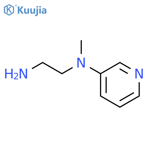 1,2-ETHANEDIAMINE, N-METHYL-N-3-PYRIDINYL- structure