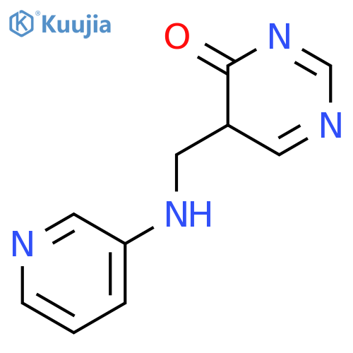 4(5H)-Pyrimidinone, 5-[(3-pyridinylamino)methyl]- structure