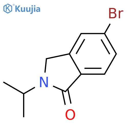 5-Bromo-2-isopropylisoindolin-1-one structure