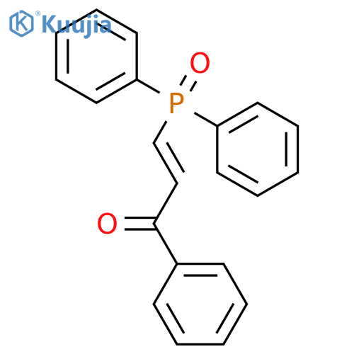 2-Propen-1-one, 3-(diphenylphosphinyl)-1-phenyl- structure