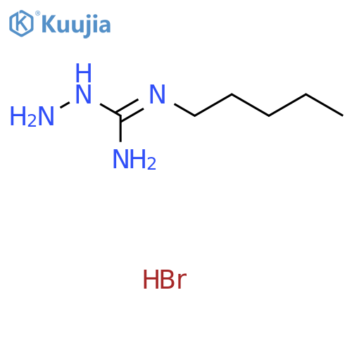 N'-amino-N-pentylguanidine hydrobromide structure