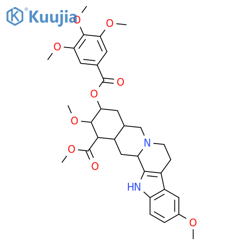 Yohimban-16-carboxylicacid, 10,17-dimethoxy-18-[(3,4,5-trimethoxybenzoyl)oxy]-, methyl ester, (3b,16b,17a,18b,20a)- structure