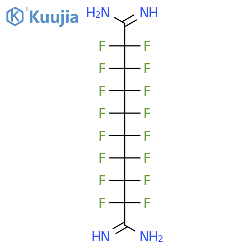 Perfluorosebacamidine structure