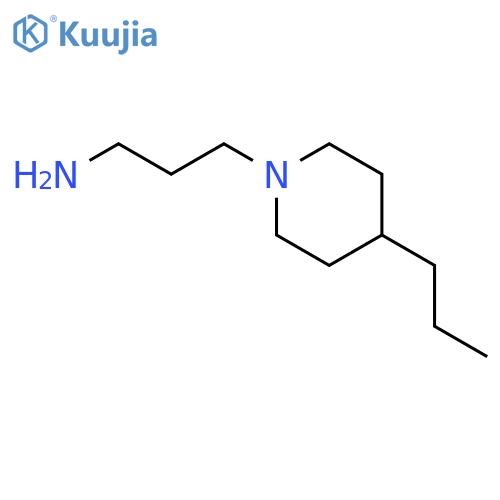 3-(4-Propyl-piperidin-1-yl)-propylamine structure