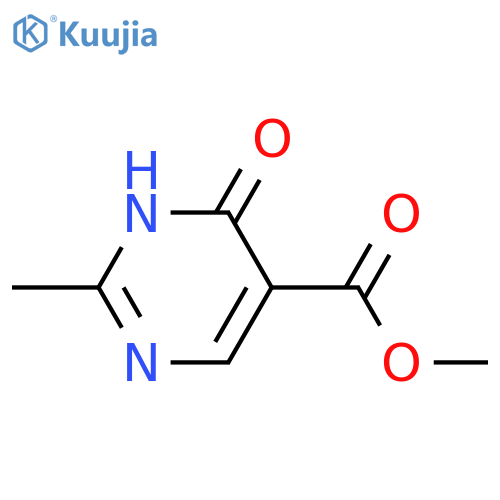 Methyl 4-hydroxy-2-methylpyrimidine-5-carboxylate structure