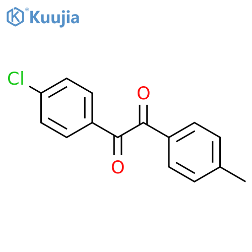 1-(4-Chlorophenyl)-2-(4-methylphenyl)-ethane-1,2-dione structure