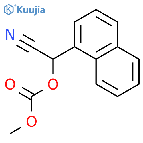 CARBONIC ACID, CYANO-1-NAPHTHALENYLMETHYL METHYL ESTER structure