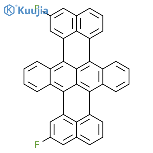 NAPHTHACENE, 5,12-BIS(3-FLUOROPHENYL)-6,11-DIPHENYL- structure