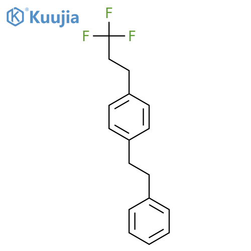 1-Phenethyl-4-(3,3,3-trifluoropropyl)benzene structure