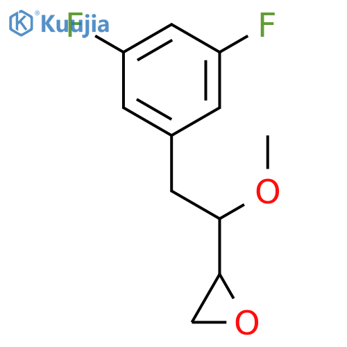 OXIRANE, [2-(3,5-DIFLUOROPHENYL)-1-METHOXYETHYL]- structure