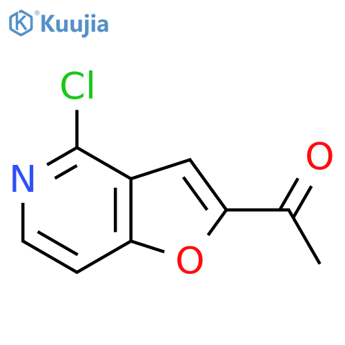 1-(4-Chlorofuro3,2-Cpyridin-2-yl)ethanone structure