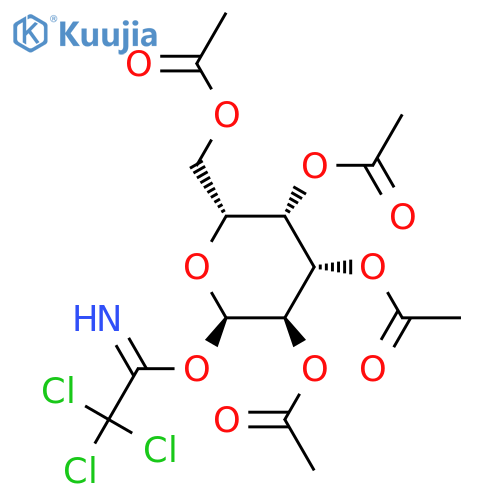 2,3,4,6-Tetra-O-acetyl-α-D-galactopyranosyl Trichloroacetimidate structure