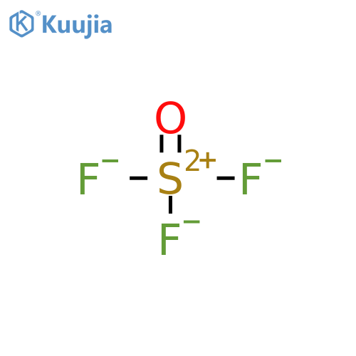 Sulfate(1-), trifluorooxo-, (T-4)- (9CI) structure