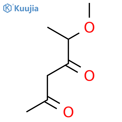 5-methoxyhexane-2,4-dione structure
