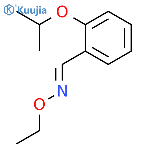BENZALDEHYDE, 2-(1-METHYLETHOXY)-, O-ETHYLOXIME structure