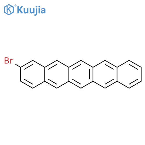 PENTACENE, 2-BROMO- structure