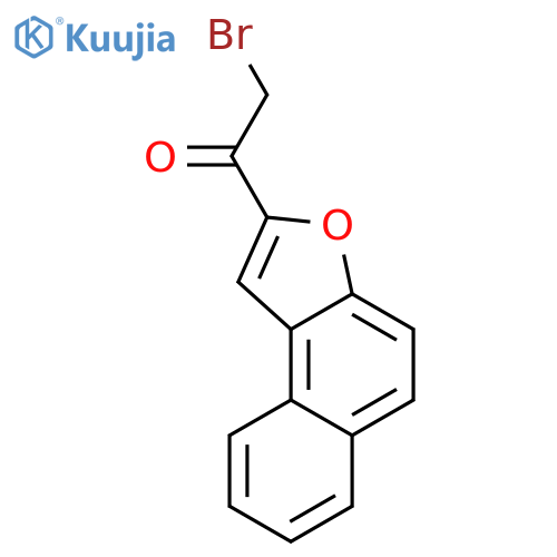 ETHANONE, 2-BROMO-1-NAPHTHO[2,1-B]FURAN-2-YL- structure