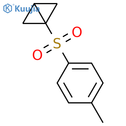 1-(4-methylbenzenesulfonyl)bicyclo1.1.0butane structure