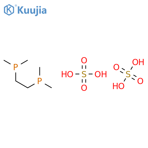 Phosphine, 1,2-ethanediylbis[dimethyl-, sulfate (1:2) structure