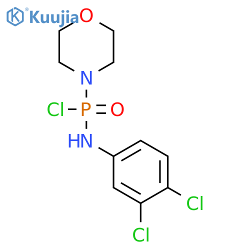 Phosphonamidic chloride, N-(3,4-dichlorophenyl)-P-4-morpholinyl- structure