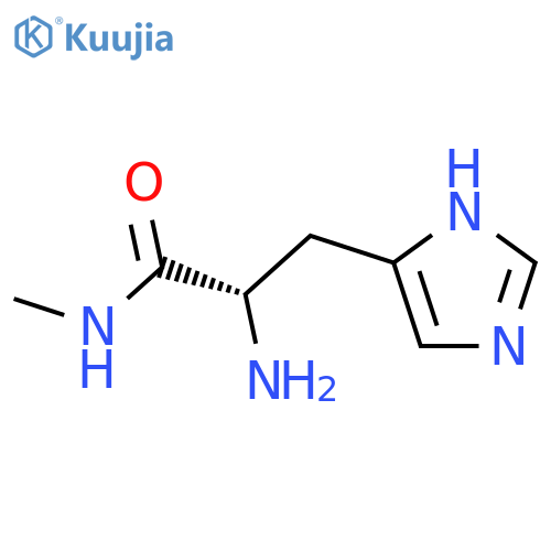 (aS)-a-amino-N-methyl-1H-Imidazole-5-propanamide structure