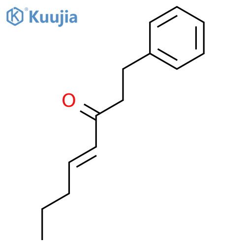 4-OCTEN-3-ONE, 1-PHENYL- structure