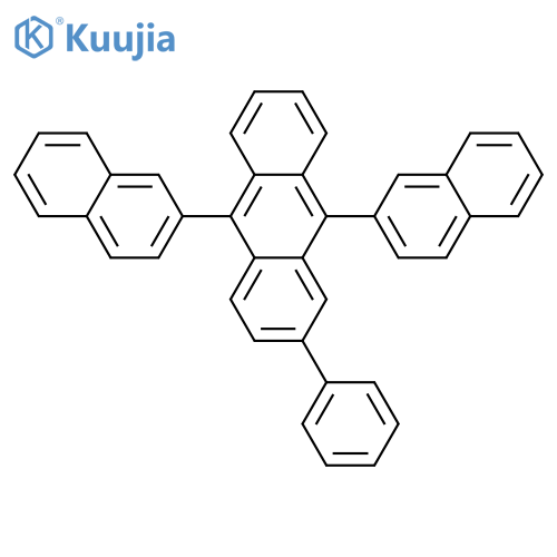 9,10-Di(naphthalen-2-yl)-2-phenylanthracene structure