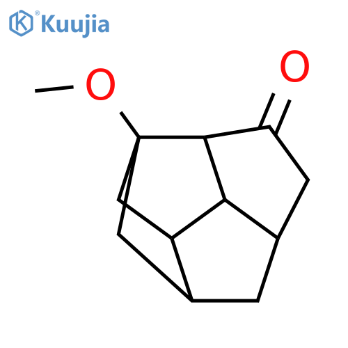 1,3-Methanocyclopenta[cd]pentalen-6(1H)-one, octahydro-1-methoxy- structure
