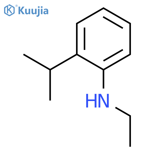 N-ethyl-2-(propan-2-yl)aniline structure