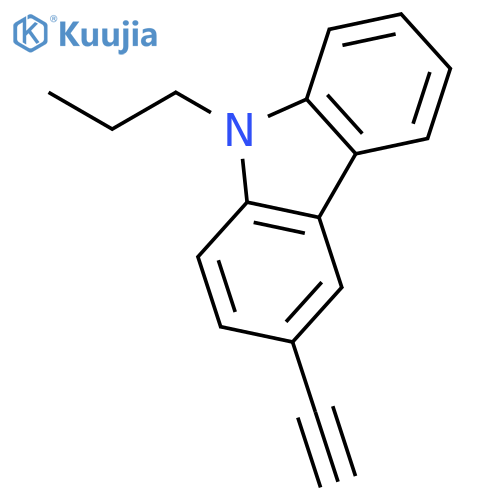 9H-CARBAZOLE, 3-ETHYNYL-9-PROPYL- structure