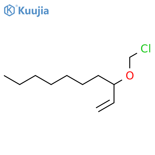 1-DECENE, 3-(CHLOROMETHOXY)- structure