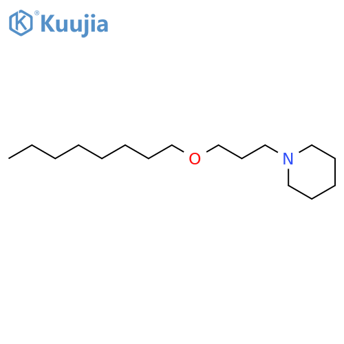 Piperidine, 1-[3-(octyloxy)propyl]- structure