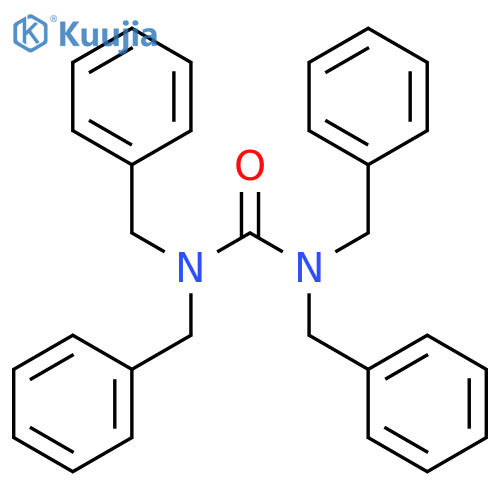Urea, tetrakis(phenylmethyl)- structure