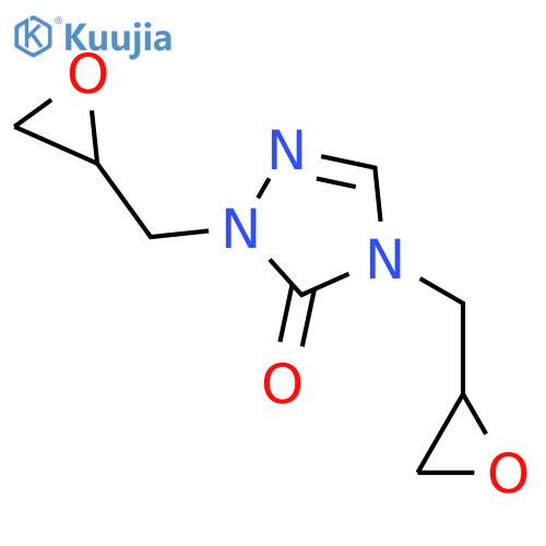 2,4-bis(oxiran-2-ylmethyl)-2,4-dihydro-3H-1,2,4-triazol-3-one structure