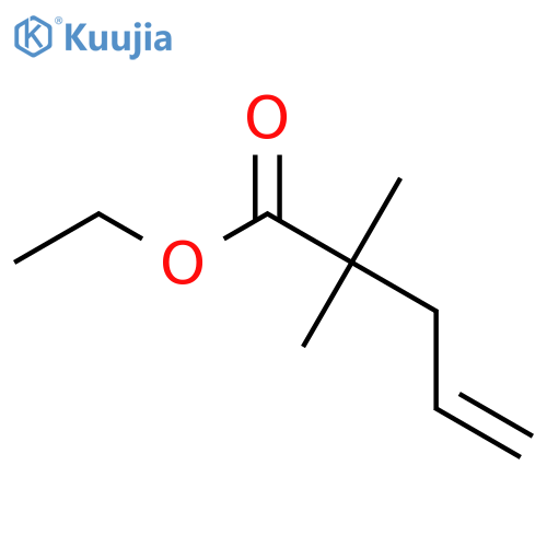 ethyl 2,2-dimethylpent-4-enoate structure