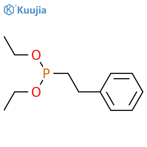 PHOSPHONOUS ACID, (2-PHENYLETHYL)-, DIETHYL ESTER structure