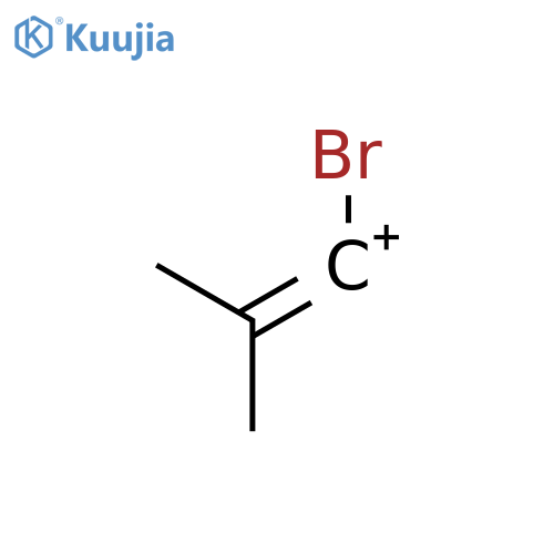 1-PROPENYLIUM, 1-BROMO-2-METHYL- structure