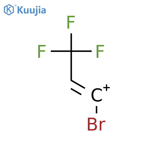 1-PROPENYLIUM, 1-BROMO-3,3,3-TRIFLUORO- structure
