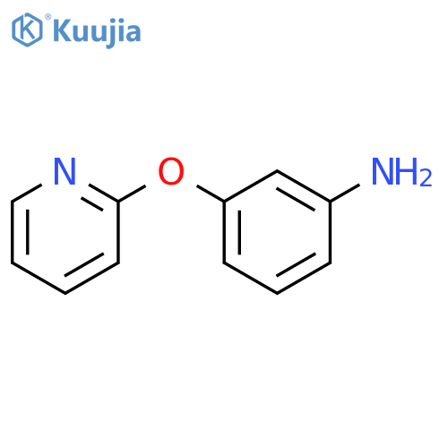 3-(Pyridin-2-yloxy)aniline structure
