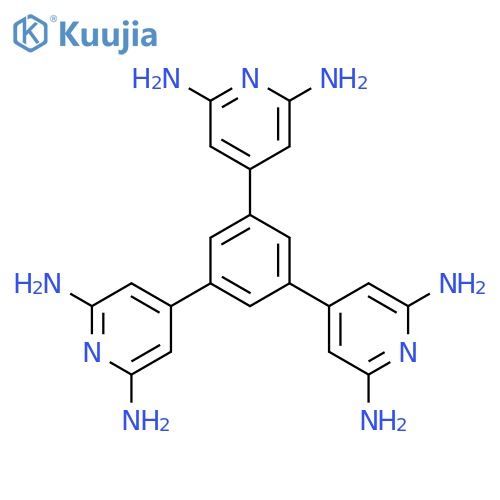 2,6-Pyridinediamine, 4,4',4''-(1,3,5-benzenetriyl)tris- structure