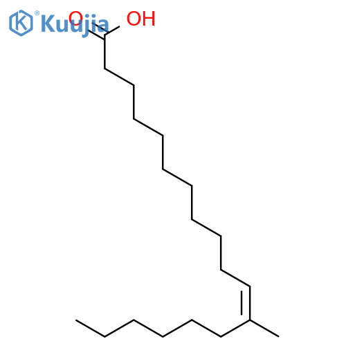 11-Octadecenoic acid, 12-methyl-, (11Z)- structure