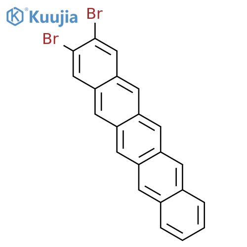 PENTACENE, 2,3-DIBROMO- structure