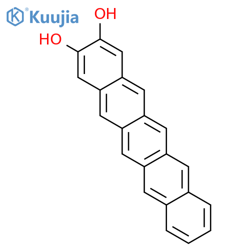 Pentacene-2,3-diol structure