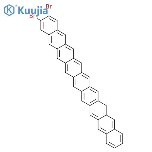 NONACENE, 2,3-DIBROMO- structure