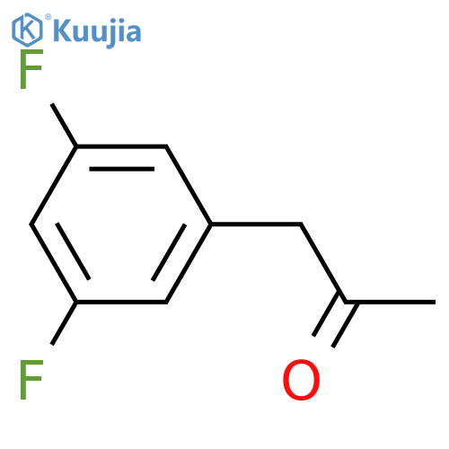 1-(3,5-difluorophenyl)propan-2-one structure