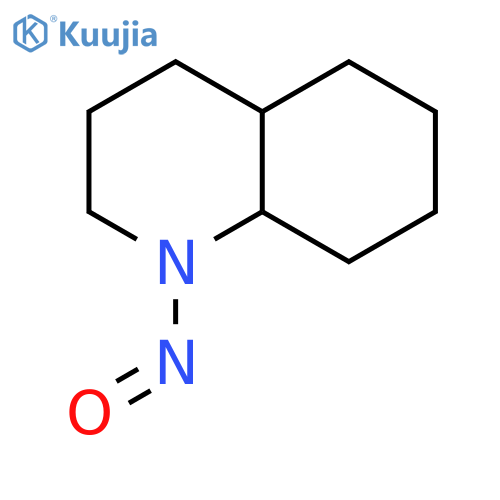 QUINOLINE, DECAHYDRO-1-NITROSO- structure