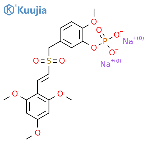 Briciclib sodium structure